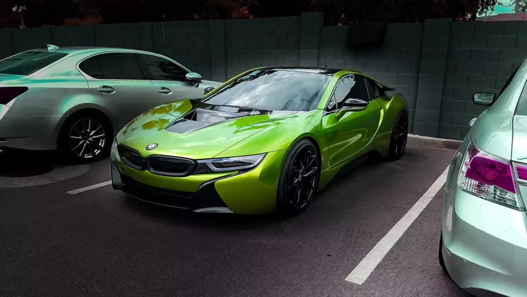 BMW i8 Hybrid Car