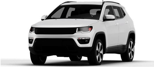 white personal car