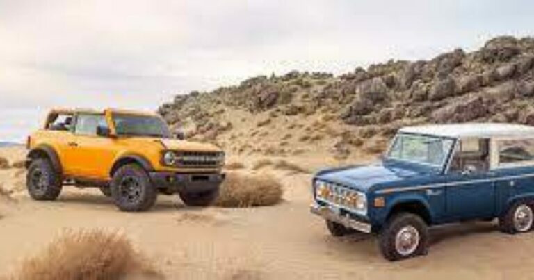 The Ford Bronco - Now vs Then