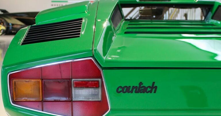 The iconic Countach remake