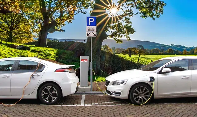 car, electric car, hybrid car, car's battery, fuel economy, electric charging, two white electric cars, electric models 