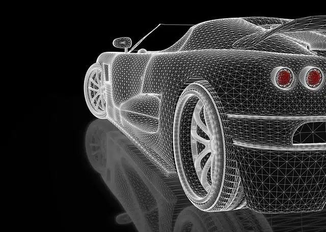 car, three-dimensional, vehicle, blue print, 